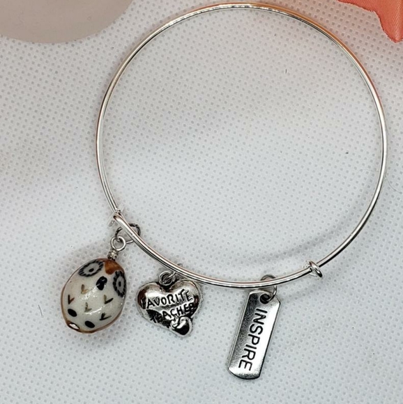Favorite Teacher Bangle - Inspire - Picture 2 of 2